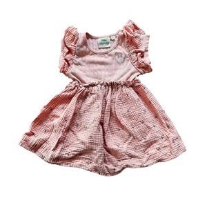 Disney Junior Minnie Mouse Muslin Flutter Sleeve Dress | Size 2T